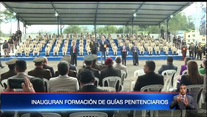 Ecuador:  Jóvenes empiezan cursos para convertirse en guías penitenciarios