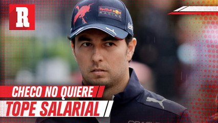 Checo Pérez en contra el límite salarial a los pilotos de F1