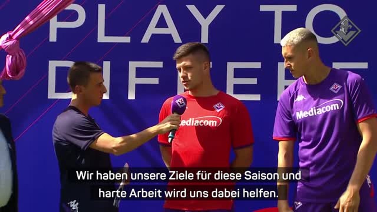 Ex-Frankfurter Jovic: Ehre, für Florenz zu spielen