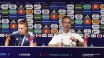 Rueda de prensa de Jorge Vilda y Patri Guijarro previa al partido vs. Alemania