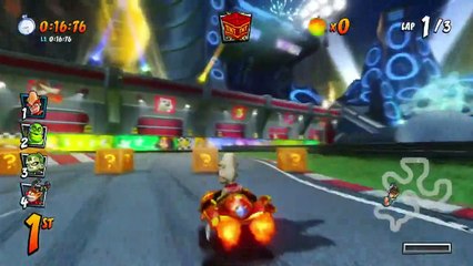 Slide Coliseum CTR Challenge Letters Locations - Crash Team Racing Nitro-Fueled