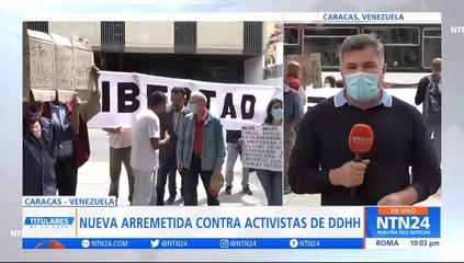 ONGs de Venezuela denuncian una “nueva ola de arremetidas” contra activistas de DD.HH.
