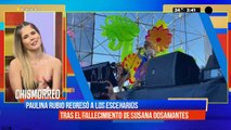 Paulina Rubio regresa a los escenarios tras la muerte de su mamá