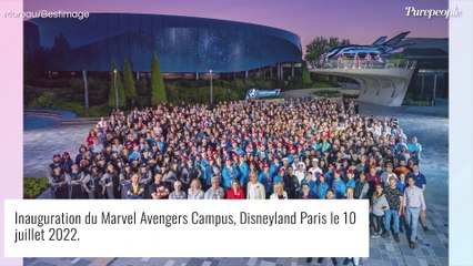 Brie Larson, Soprano... Du beau monde pour l'inauguration de l'Avengers Campus à Disneyland Paris