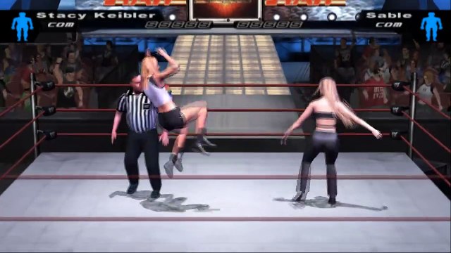 WWE SmackDown! Here Comes the Pain Stacy Keibler vs Sable