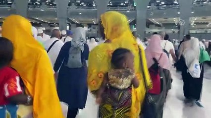 Hacılar Kabe'ye veda etmeye hazırlanıyor