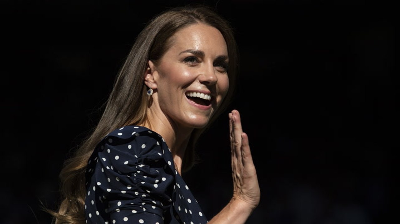 Herzogin Kate zeigt sich im 1.500 Euro Kleid beim Wimbledon-Finale