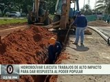 Hidrobolívar ejecuta trabajos que benefician a sectores Lomas del Caroní y Las Orquídeas