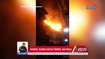 Sunog, sumiklab sa Tondo, Maynila | UB