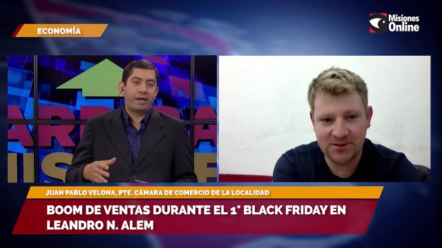 Boom de ventas durante el 1° black friday en Leandro N. Alem