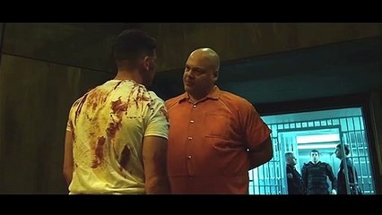 The Punisher & Wilson Fisk - Fight Scene (In the Prison) - Daredevil 2x09 - 2016 (HD)