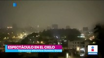 Tormenta eléctrica azotó a Guadalajara, Jalisco