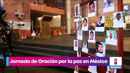 0:02 / 1:39   Católicos se unieron a la Jornada de Oración por la Paz en México