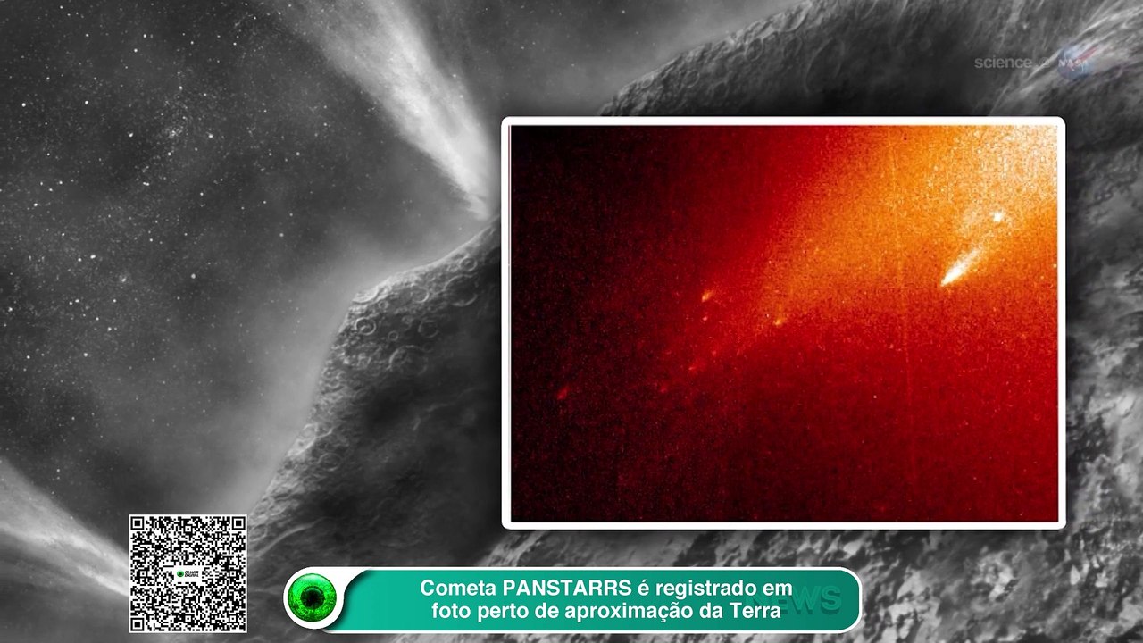 Cometa PANSTARRS é registrado em aproximação da Terra