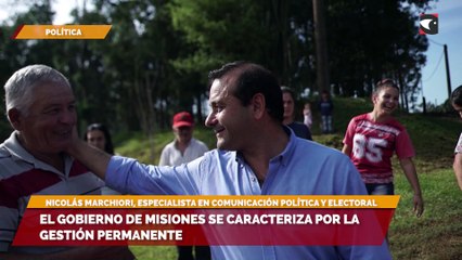 El gobierno de Misiones se caracteriza por la gestión permanente
