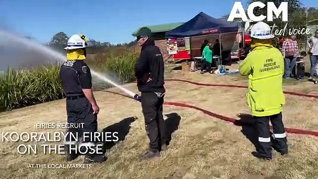 Kooralbyn firefighter recruitment drive, July 12, 2022, Beaudesert Times