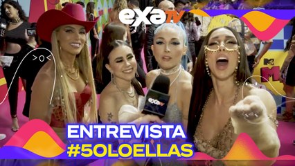 #5oloEllas desde la pink carpet de los MTV MIAW 2022