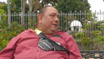 mqn-El polio y una bacteria no detuvieron al mensajero estrella del cantón de Flores-110722