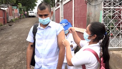 Continúan jornadas de vacunación contra la Covid-19 en Managua