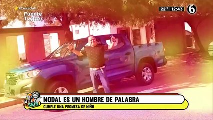 Nodal regala camioneta a su maestro de primaria; se lo prometió de pequeño