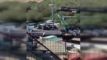 Son dakika haber! İş adamının ve eşinin öldüğü kazanın ardından tekne karaya çıkarıldı