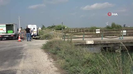 Sulama kanalında kimliği belirsiz erkek cesedi bulundu