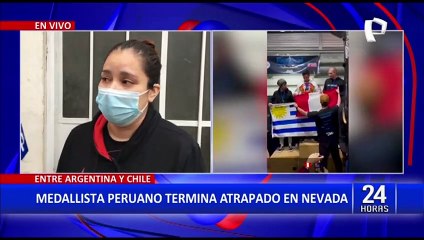 Deportista peruano está atrapado en Chile por fuerte nevada