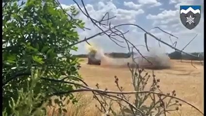 Как  ВСУ отрабатывают по оккупантам из чешских «Вампиров».