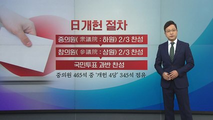 [뉴스라이브] 日 개헌 가능성은 어느 정도? / YTN