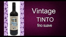 Vinho Vintage Tinto Suave 750ml