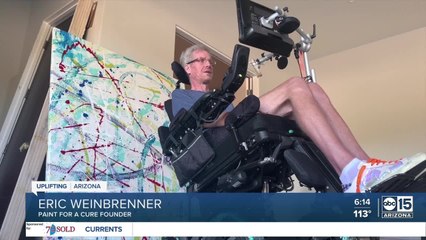 Art sales help raise money for those battling ALS