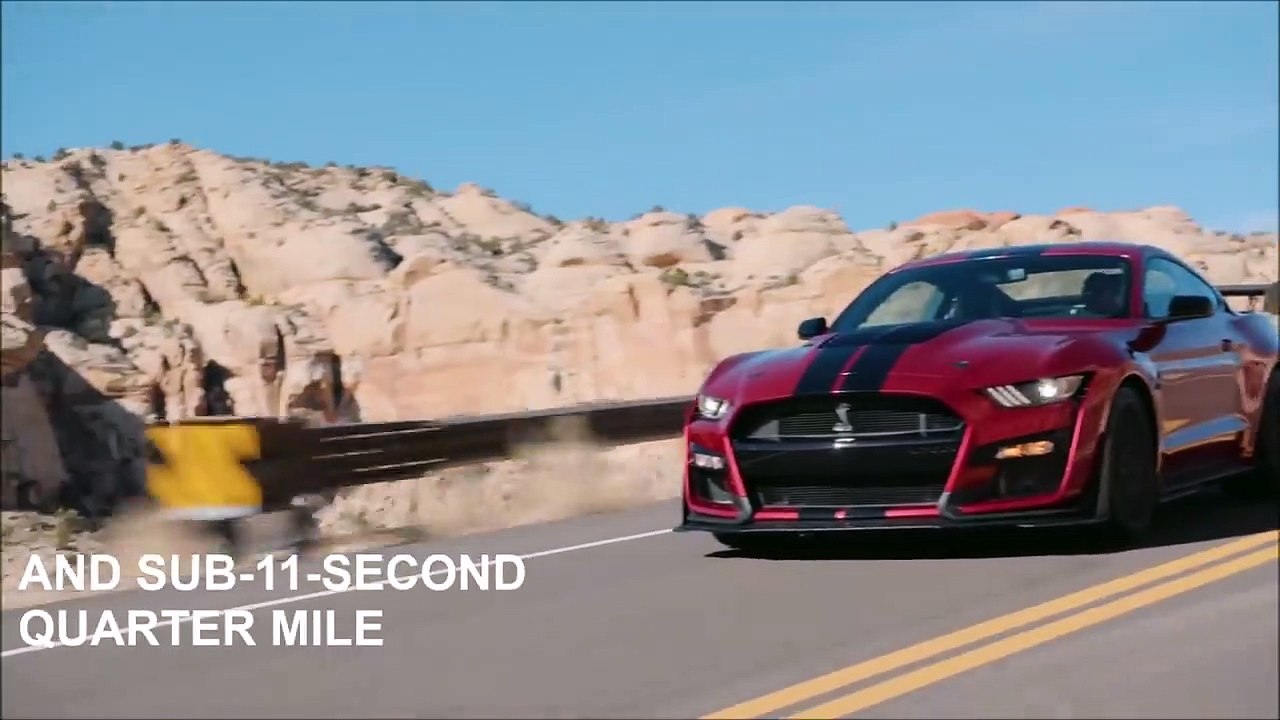 2020 Mustang Shelby GT500 - The Most Powerful Mustang Ever for Street, Track or Drag Strip!