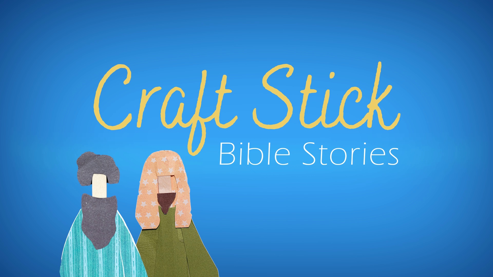 Doubting Thomas | Craft Stick Bible Stories for Kids