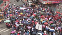 Gran marcha en Panamá une a sindicatos por medidas 