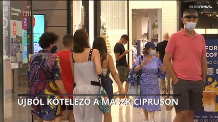 Újból kötelező a maszk Cipruson