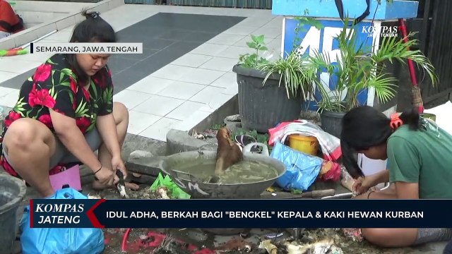 Idul Adha, Berkah Bagi Bengkel Kepala dan Kaki Hewan Kurban