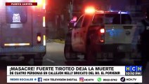 Tiroteo deja CUATRO personas muertas en Puerto Cortés
