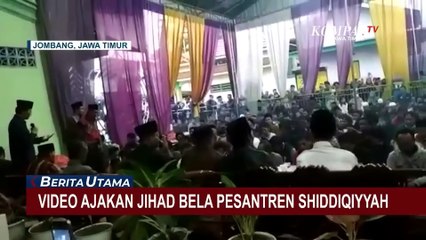 Polisi Selidiki Video Dugaan Ajakan Jihad Bela Pesantren Shiddiqiyyah di Jombang