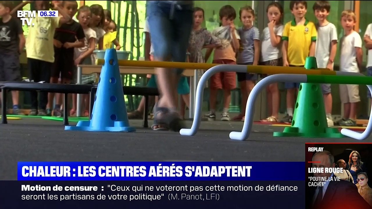 Vague de chaleur: les centres aérés s'adaptent