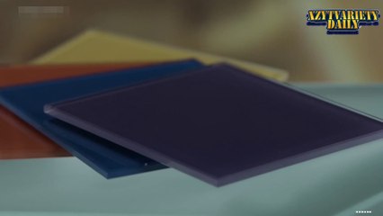 สารคดีการผลิต - กระจกสีกันเปื้อน