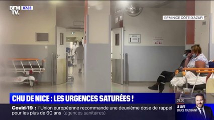 Les urgences du CHU de Nice contraint de filtrer les patients en raison d'une trop forte affluence