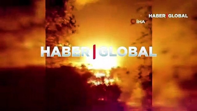 Rusya’ya ait bir mühimmat deposu, Ukrayna ordusu tarafından vuruldu