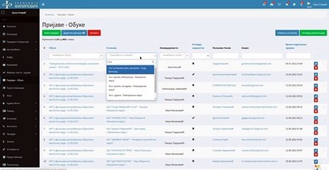 CRM - autocomplete-prijave - pretraga ustanova