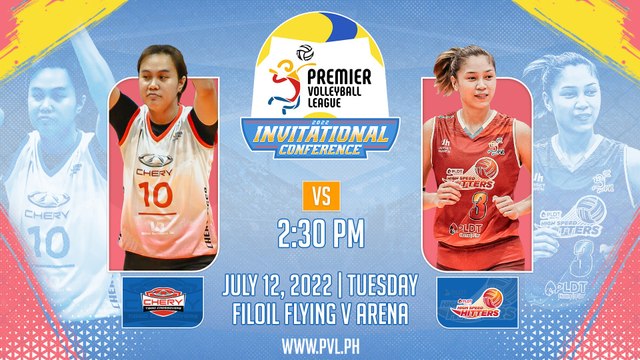 GAME 1 JULY 12, 2022 | CHERY TIGGO CROSSOVERS vs PLDT HIGH SPEED HITTERS | PVL INVITATIONAL CONFERENCE