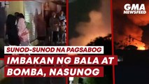 Imbakan ng bala at bomba sa CDO, nasunog | GMA News Feed