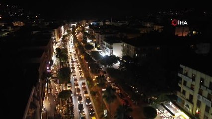 Alanya bayramda doldu taştı