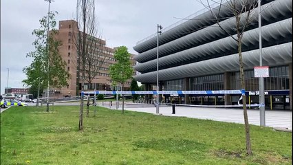 Preston Bus Station concourse police incident