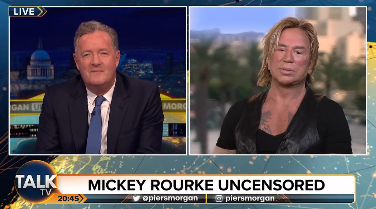 Mickey Rourke slates 'irrelevant' Tom Cruise
