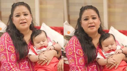 सामने आयी भारती सिंह और हर्ष के बेटे की पहली झलक