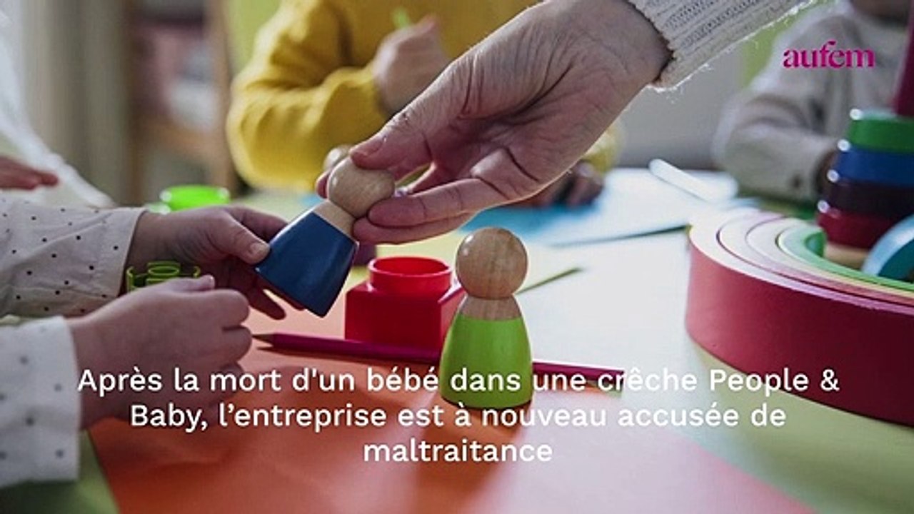 Maltraitance dans les crèches : "Mon bébé hurlait" une nouvelle affaire chez People & Baby